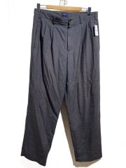 画像：escorial/イタリア製/ボトム/34/ウール/GRY/チェック