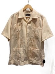 画像：YUCA CHEN/キューバシャツ/半袖シャツ/--/ポリエステル/BEG//