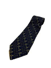 画像：ネクタイ/シルク/NVY/総柄/メンズ