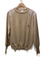 画像：ニット・セーター(厚手)/L/ウール/BEG/無地