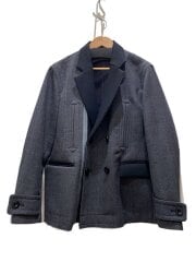 画像：テーラードジャケット/1/ウール/GRY/22-02888W