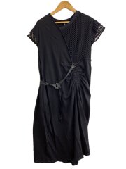 画像：長袖ワンピース/O/コットン/BLK/1222－03051//