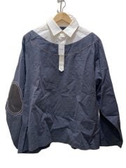 画像：7分袖シャツ/3/コットン/GRY/26SCM-T02202