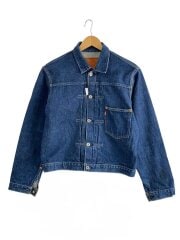 画像：90s/1st復刻/ビッグE/ボタン裏J02/Gジャン/38/デニム/IDG/無地/71506XX