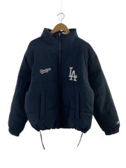 画像：ダウンジャケット/L/ナイロン/NVY/無地/jk1014