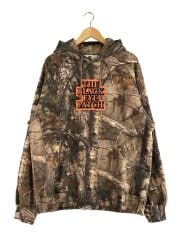 画像：OG LABEL SAFETY REAL TREE CAMO HOODIE/XL/コットン/BRW/カモフラ