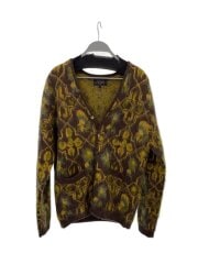 画像：モヘアカーディガン(厚手)/S/ナイロン/YLW/総柄/38-15-0061-048