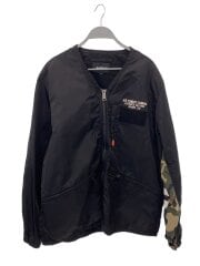 画像：ジャケット/XL/ナイロン/BLK/無地/6112126