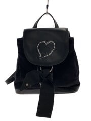 画像：リュック/スウェード/BLK