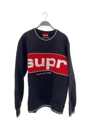 画像：19AW/PipingCrewneck/スウェット/M/コットン/BLK