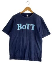 画像：ロゴTシャツ/L/コットン/NVY