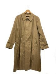画像：ステンカラーコート/--/コットン/BEG/無地