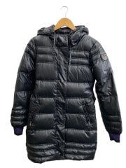 画像：ダウンジャケット/M/ポリエステル/ブラック/無地/OW353