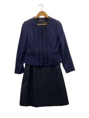 画像：トーキョーソワール/ワンピース&ジャケットセット/8/ポリエステル/ネイヒ/無地/6903610-73-I14//