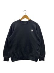 画像：SQUARE LOGO CREW SWEAT_スクエア ロゴ クルー スウェット/M/ポリエステル/ブラック//