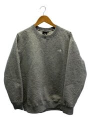 画像：SMALL LOGO HEATHER SWEAT CREW_スモールロゴヘザースウェットクルー/L/コットン/GRY