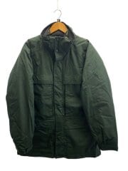 画像：00s/ダウンライナー着脱ナイロンジャケット/M/グリーン/汚れ有