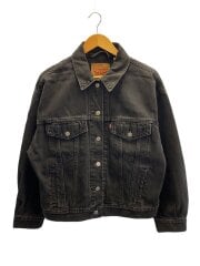 画像：現行/90s TRUCKER JACKET/デニムジャケット/M/黒/ブラックデニム/A1743-0044