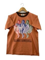 画像：MARILYN MONROE TEE BLONDE BOMBSHELL/マリリンモンロー_リンガーTシャツ/M