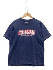 画像：90s/Spray Print T-shirt/スプレープリントTシャツ/L/コットン/ネイビー/紺/USA製//