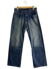 画像：26SS/STRAIGHT SLUB DENIM PANTS/ワイドストレートデニムパンツ/S/インディゴ