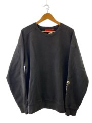 画像：スウェット/L/コットン/ブラック/プリント