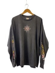 画像：90S/長袖Tシャツ/XXL/コットン/GRY