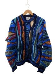 画像：3Dニット/S/ウール/マルチカラー