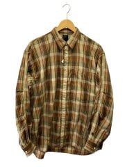 画像：TECH REGULAR COLLAR SHIRTS/M/ポリエステル/BRW/BE-85022W