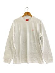 画像：Small Box L/S Tee/長袖Tシャツ/M/コットン/WHT//