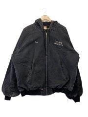 画像：80s/USA製/ジャケット/XXL/コットン/BLK//