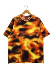画像：23SS/ファイヤーパターン/Small Box Logo/Tシャツ/L/コットン/ORN//