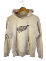 画像：後付けパーカー/パーカー/38/コットン/GRY