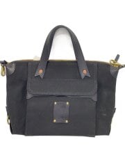 画像：紐欠品/トートバッグ/キャンバス/BLK