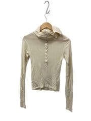 画像：25AW/WOOL RIB HOODED TIGHT TOPS/1/ウール/CRM/19105-1152