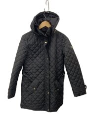 画像：コート/S/ポリエステル/BLK