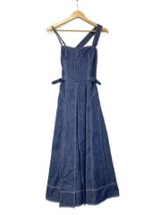 画像：ノースリーブワンピース/FREE/コットン/IDG/無地/1191305085