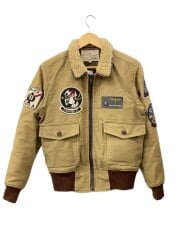 画像：フライトジャケット/M/コットン/KHK/6122053