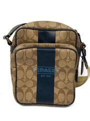 画像：ショルダーバッグ/--/BEG/総柄/f70078