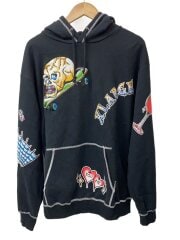 画像：パーカー/L/コットン/BLK/101241012003