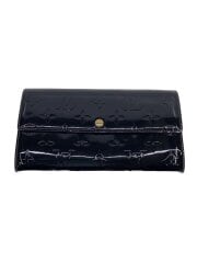 画像：ポルト・フォイユ・サラ_モノグラム・ヴェルニ/エナメル/BLK/総柄/メンズ