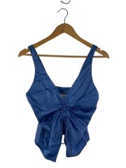 画像：Klara Ruched Front Satin Top/トップス/XS/--/BLU