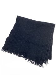 画像：エシャルプ・モノグラムクラシック_モノグラム_BLK/ウール/BLK/メンズ