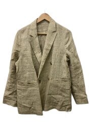 画像：テーラードジャケット/FREE/リネン/BEG/25-010-912-6000-1-1