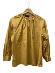 画像：長袖ブラウス/36/コットン/YLW/13-01-34-01202