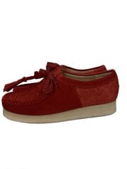 画像：シューズ/23.5cm/RED/スウェード