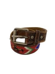 画像：WILL LEATHER GOODS/ベルト/レザー/ビーズ