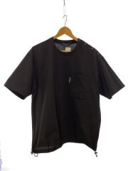 画像：エステルハイゲージ天竺Tシャツ/HM-T018/ブラック/S