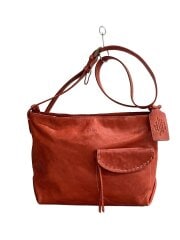 画像：シャーロットショルダーバッグ/レザー/牛革/レッド/1033661