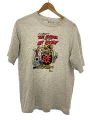 画像：90s/USA製/RAT FINK/ラットフィンク/半袖Tシャツ/グレー/L